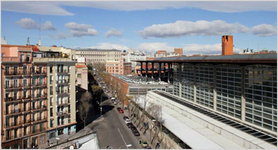 Ver vistas del edificio Mendez Alvaro en Madrid en alquiler oficinas